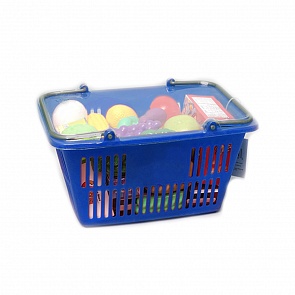 Игровой набор – Корзинка с продуктами, 23 предмета (Boley, 43804)